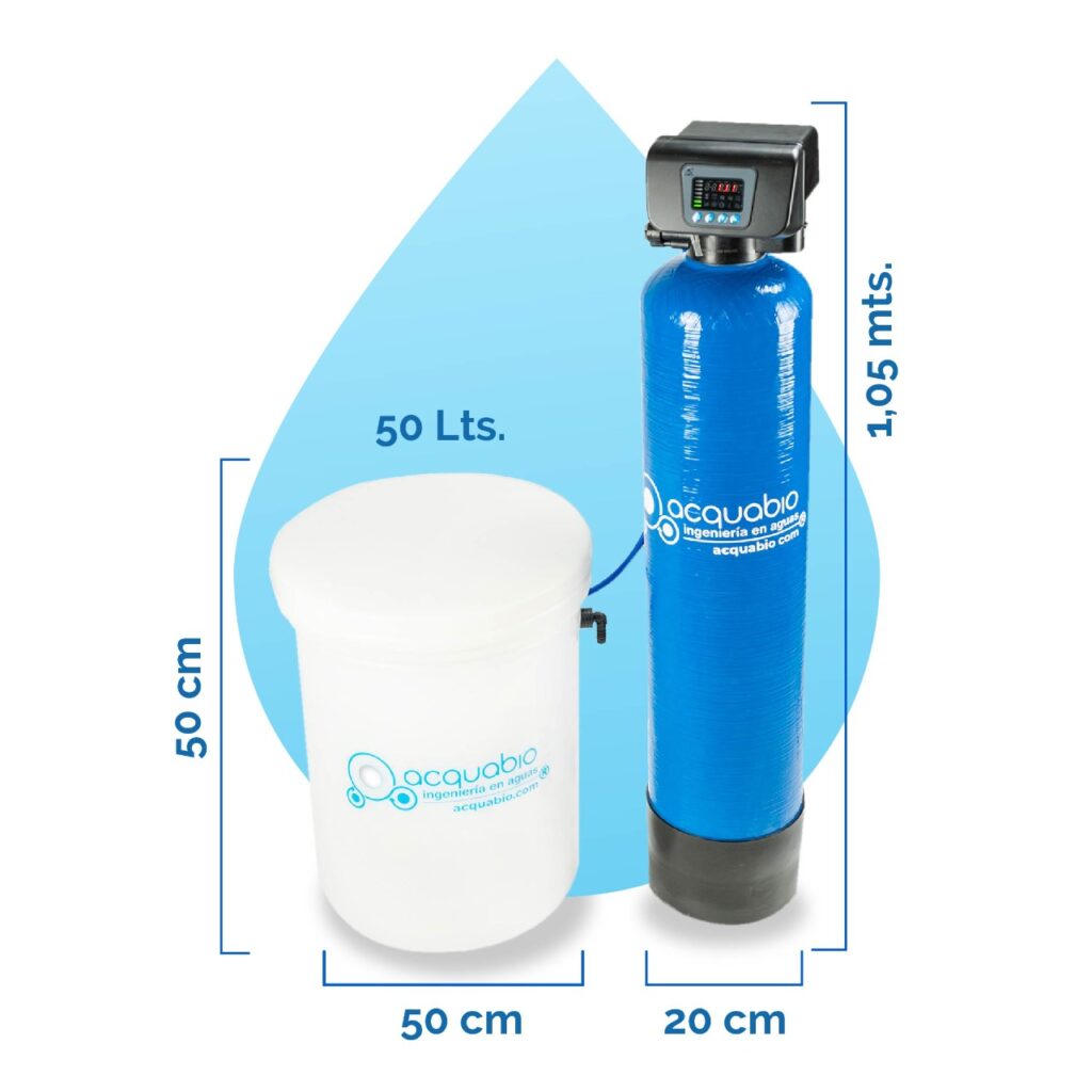 Ablandador Automático de Agua Runxin AA2000 por Volumen
